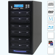 CopyBox 6 BD MultiMedia Duplicator - backup usb sticks geheugenkaarten naar meerdere blu-ray recordables